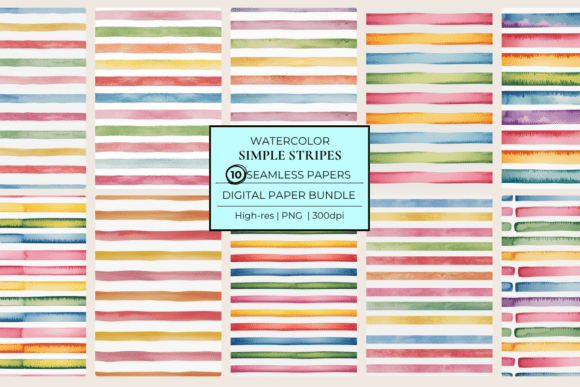 Simple Watercolor Stripes Seamless Paper: A Guide to Choosing and Using It Right